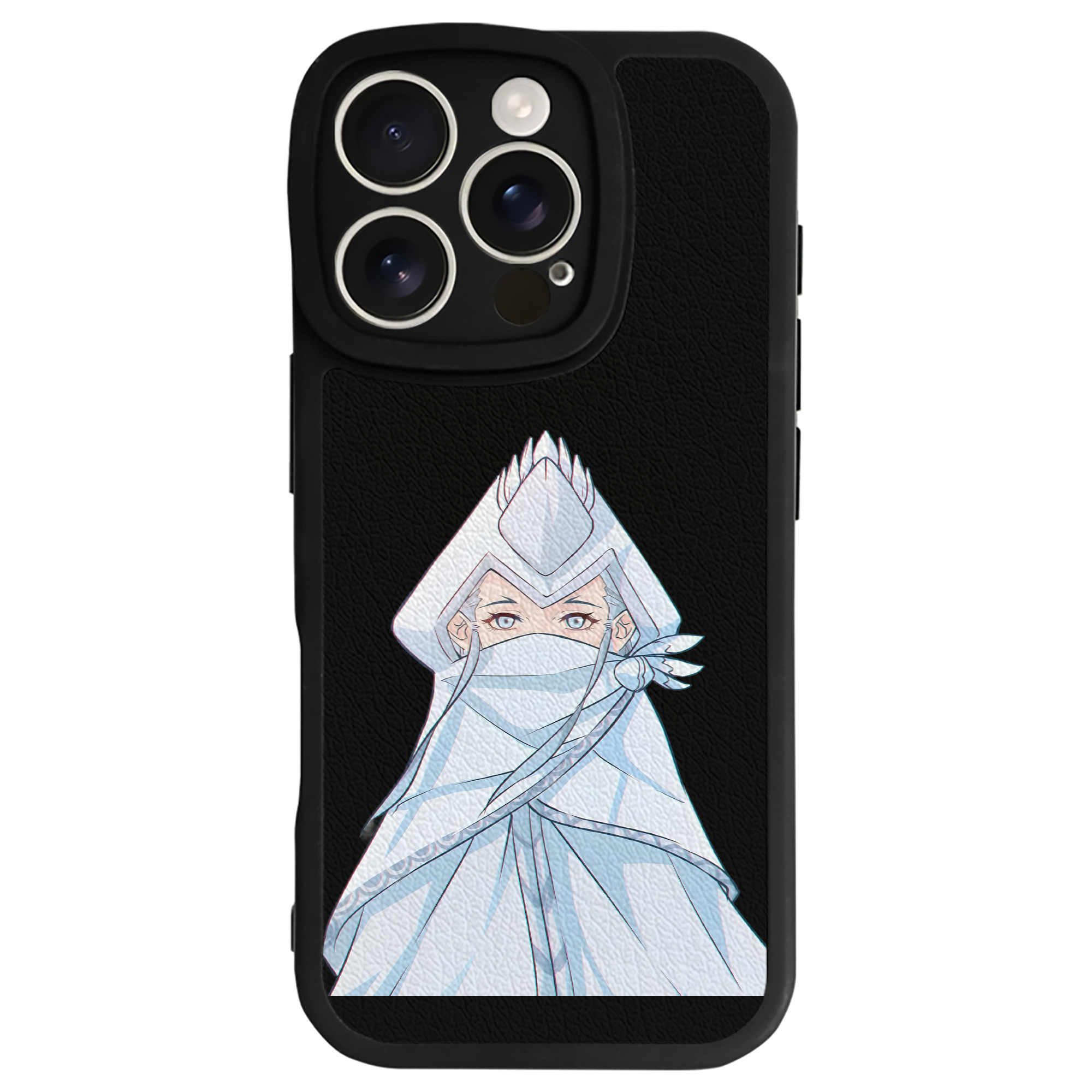 （画像用） Ne Zha 2 ナタ 魔童の大暴れ 【iPhone 16シリーズ対応】シリコンスマホケース（レザー調） 材質：シリコン